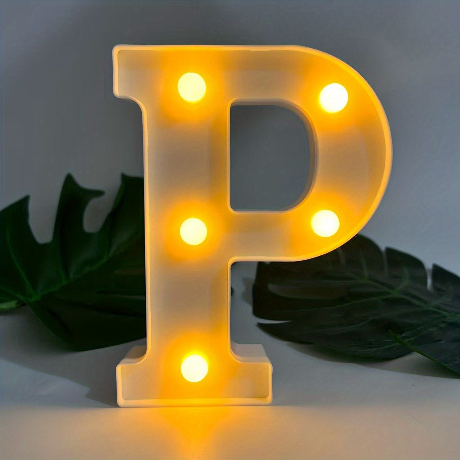 AlphaGlow - LED Decorative Letter Lamp with Battery Power Supply