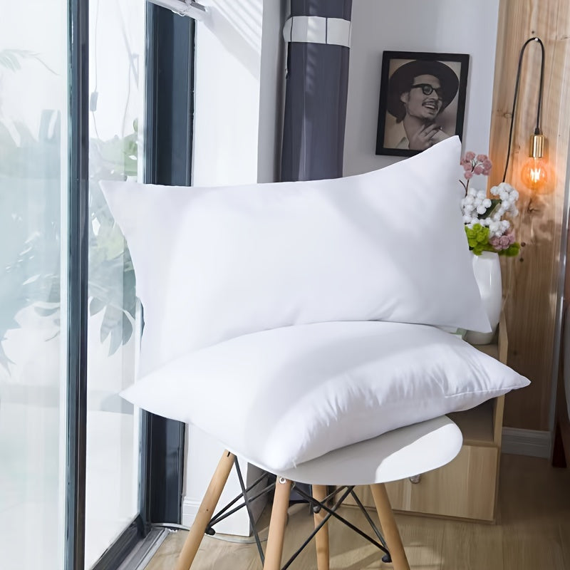 2 Pezzi Cuscino da Letto - Cuscino Morbido e Traspirante con Fodera in Cotone al 100%, Adatto per Camera da Letto e Hotel