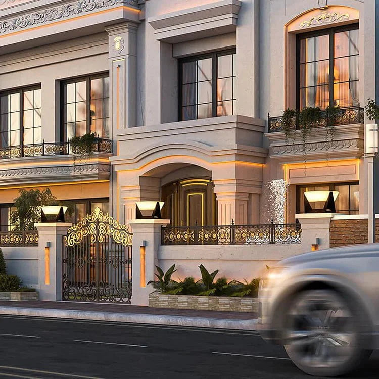 Luz Exterior de Pátio (Solar)