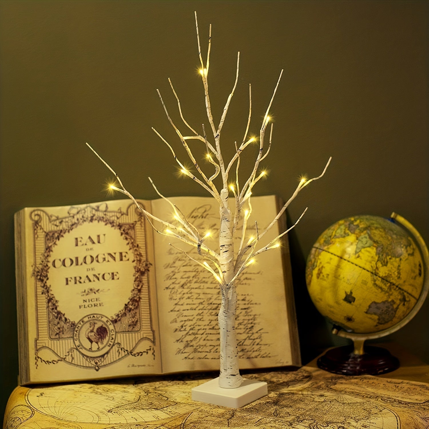 GlowTree - LED Chalkboard Tree with Adjustable Branches
