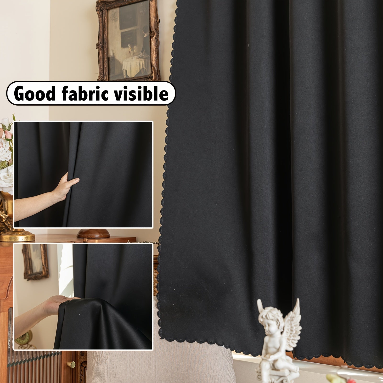 1 Pezzo Tende Oscuranti - Rivestimento Finestra Autoadesivo per Camera da Letto e Soggiorno