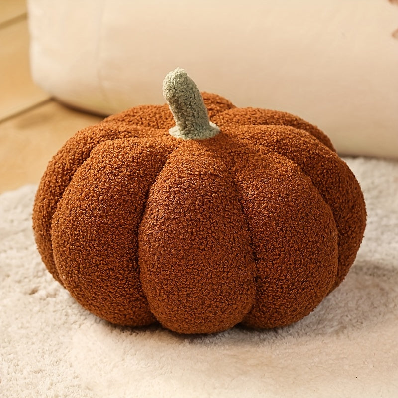 Almohada de Calabaza de Peluche Molutian - Juguete de Peluche con Tema de Videojuego, Almohada Decorativa para Niños de 0 a 3 Años