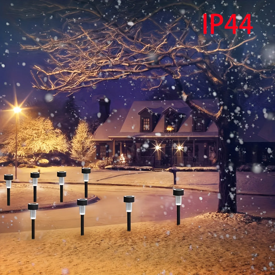 SolarPath - Confezione da 10 Luci Solari da Giardino per Sentiero, Patio e Prato