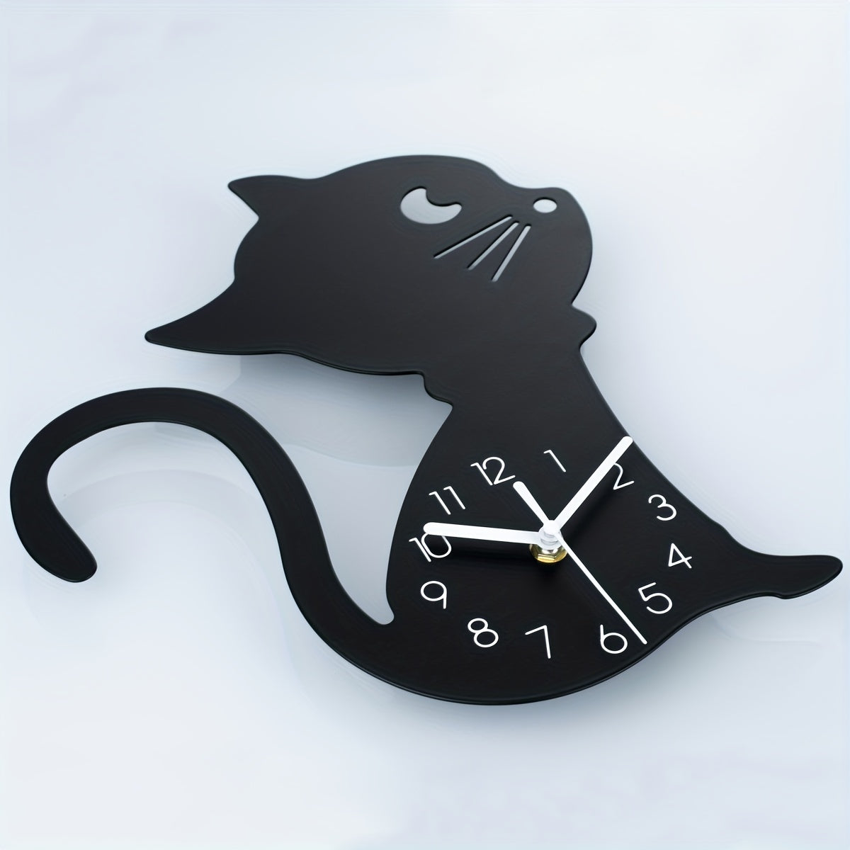 ModernPaws - Orologio da Parete Creativo per Gatti per Interni Eleganti