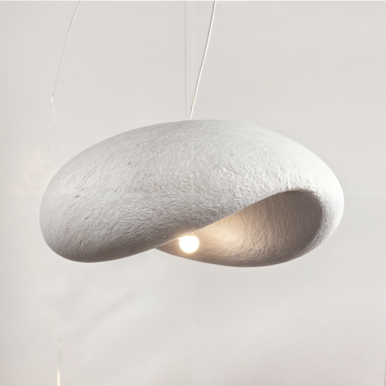 LuxuraLight - Lámpara de techo minimalista de resina