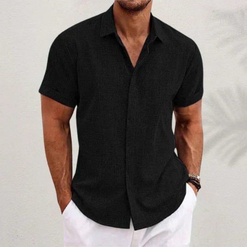 Camicia Casual Classica Maniche Corte - Image 7