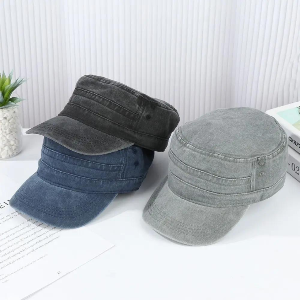 Cappello Stile Militare Vestibilità Regolabile - Image 6