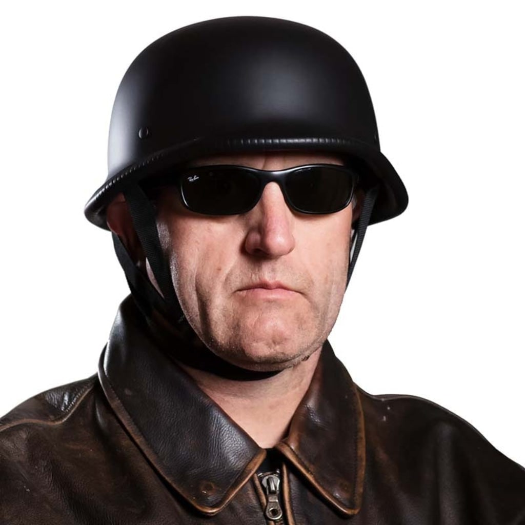 Casco Moto Design Classico Vintage - Image 2