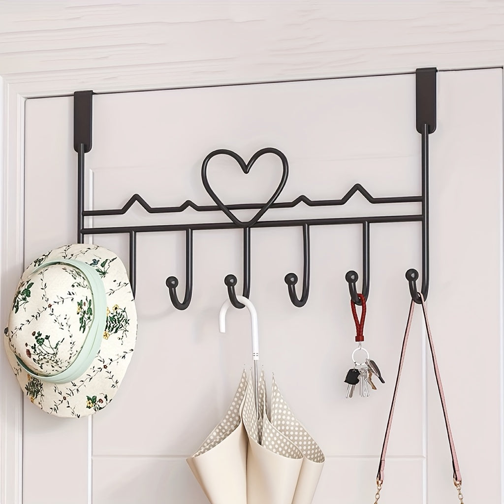 EasyHang - Easy to Install Coat Rack for the Door - Painted Finish
