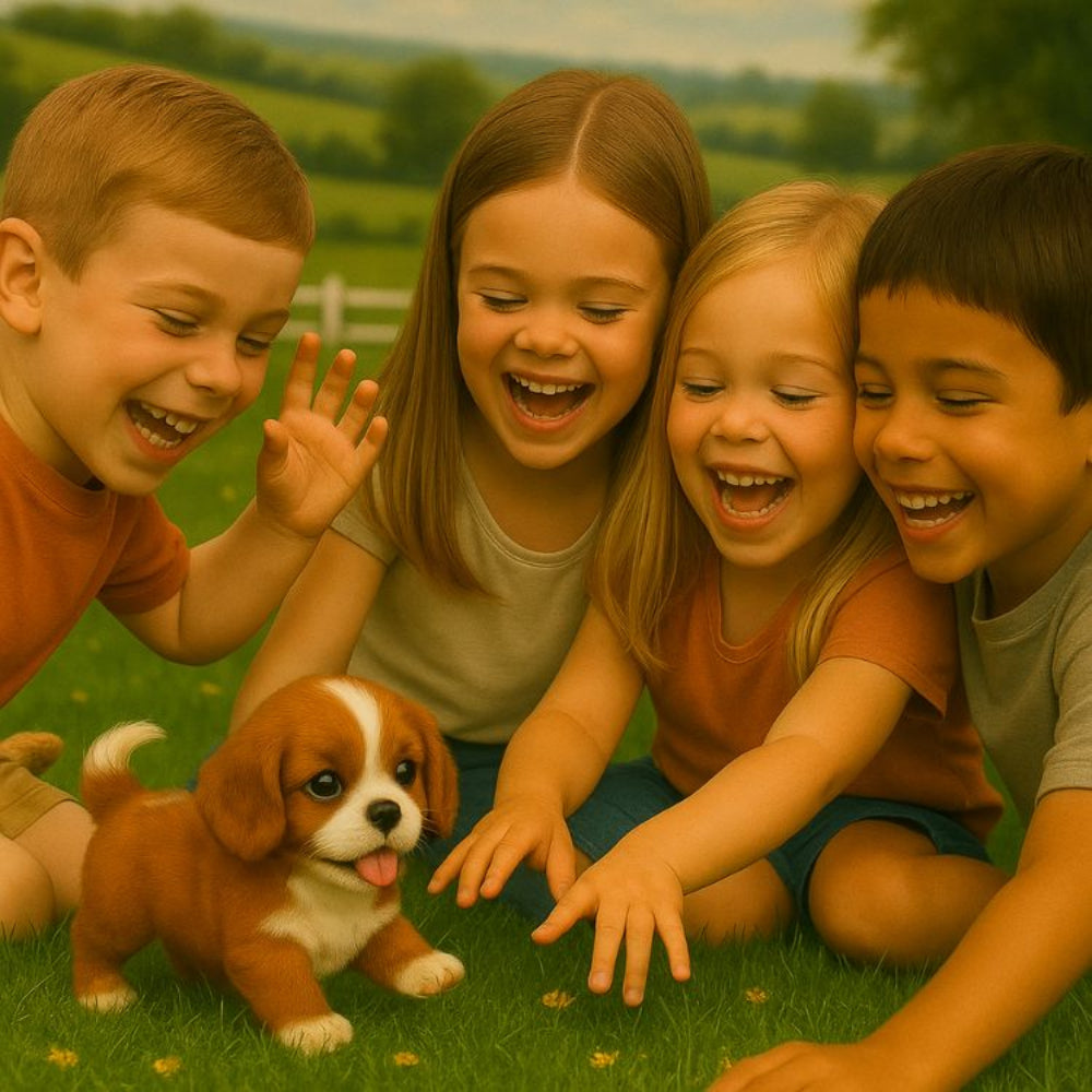 Realistic Interactive Robot Puppy – Cavalier King Charles Spaniel Toy | Walks, Barks & Wags Tail - Image 7
