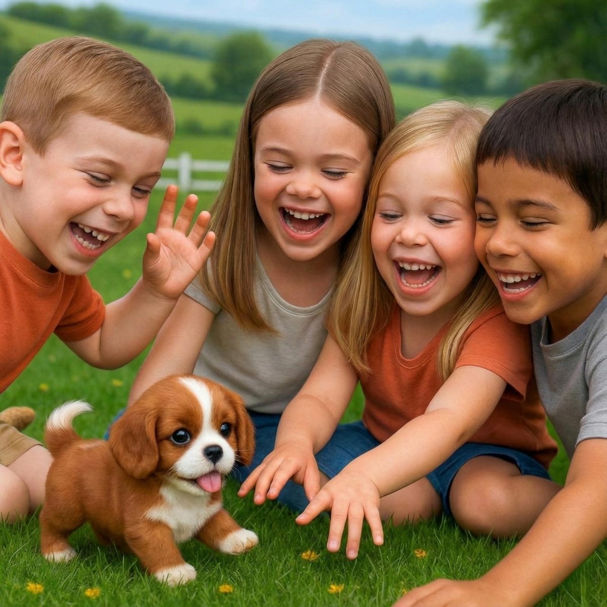 Realistic Interactive Robot Puppy – Cavalier King Charles Spaniel Toy | Walks, Barks & Wags Tail - Image 5