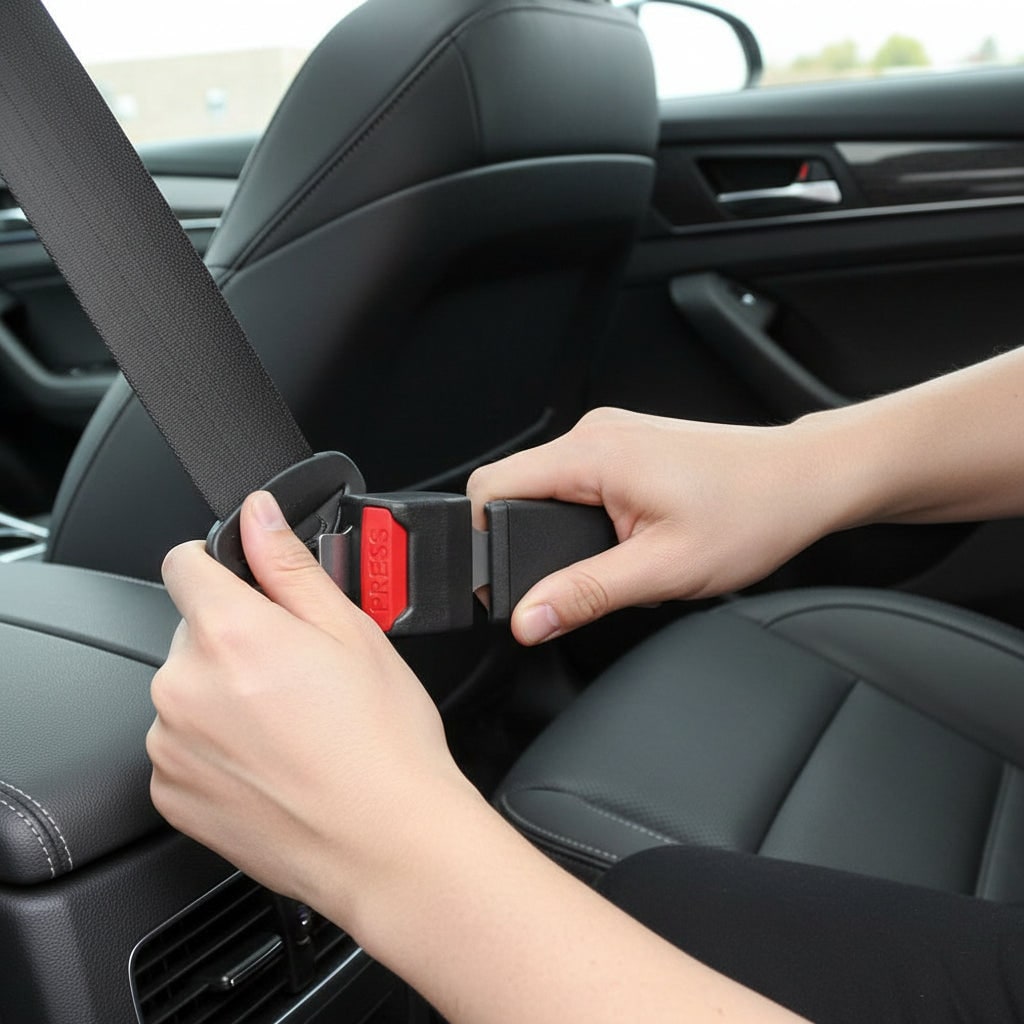 Clip Cintura Sicurezza Auto Vestibilità Universale - Image 4