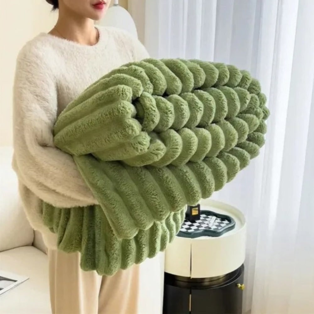 Coperta Calda Peluche Morbida Oversize Casa Letto - Image 5
