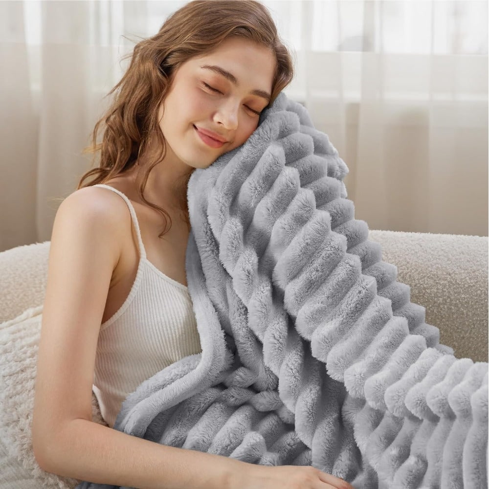 Coperta Calda Peluche Morbida Oversize Casa Letto - Image 9