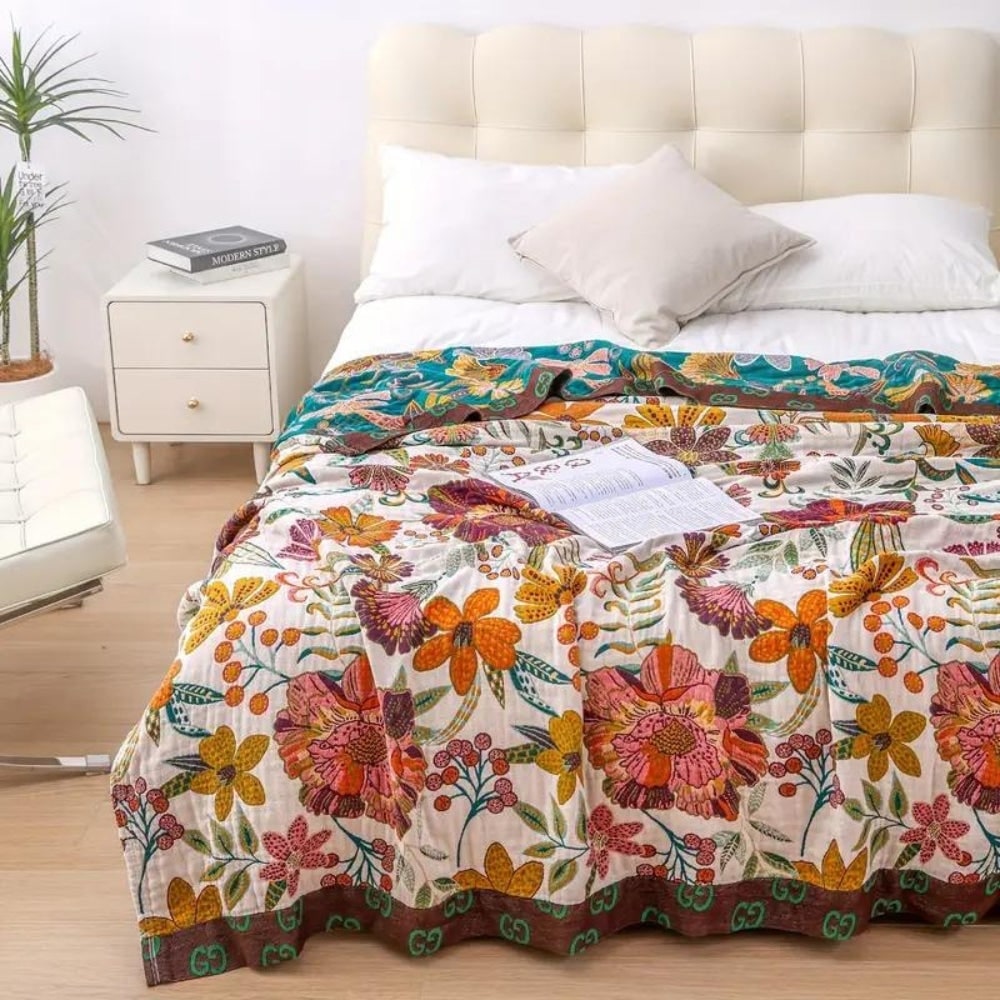 Coperta Floreale Decorativa Casa Accogliente - Image 6