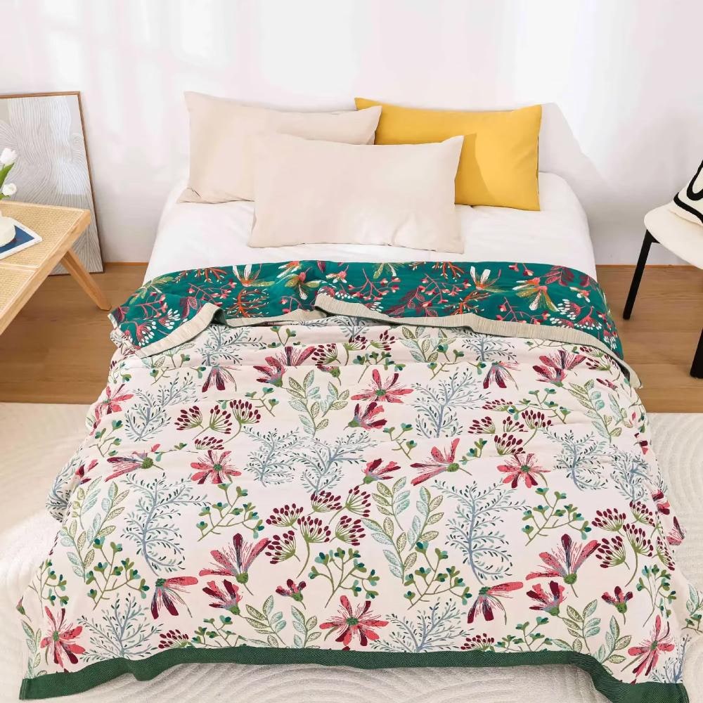 Coperta In Cotone Coperta Morbida Decorativa La Casa - Image 5