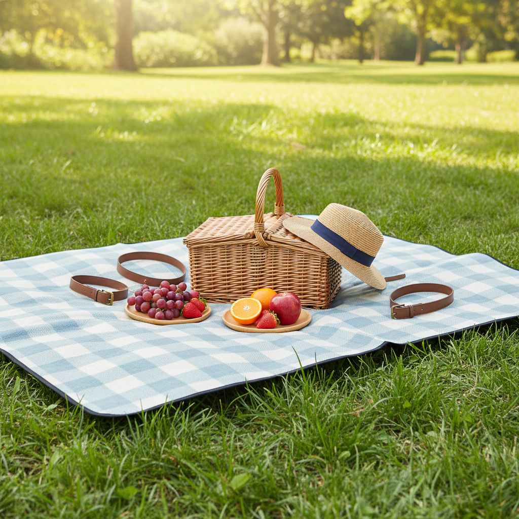 Coperta Picnic Esterno Portatile Facile Trasportare - Image 1