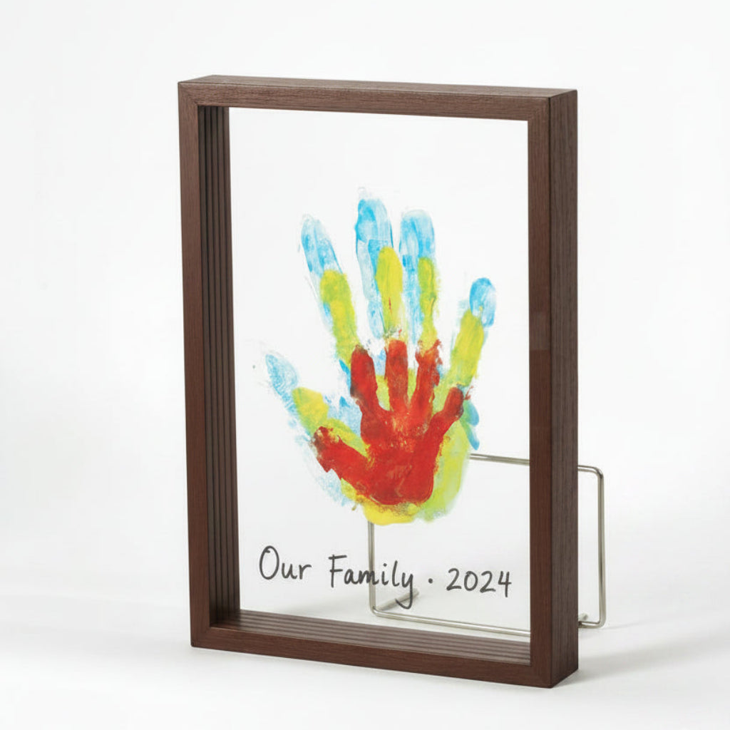 Cornice Impronte Bambini Design Creativo - Image 1
