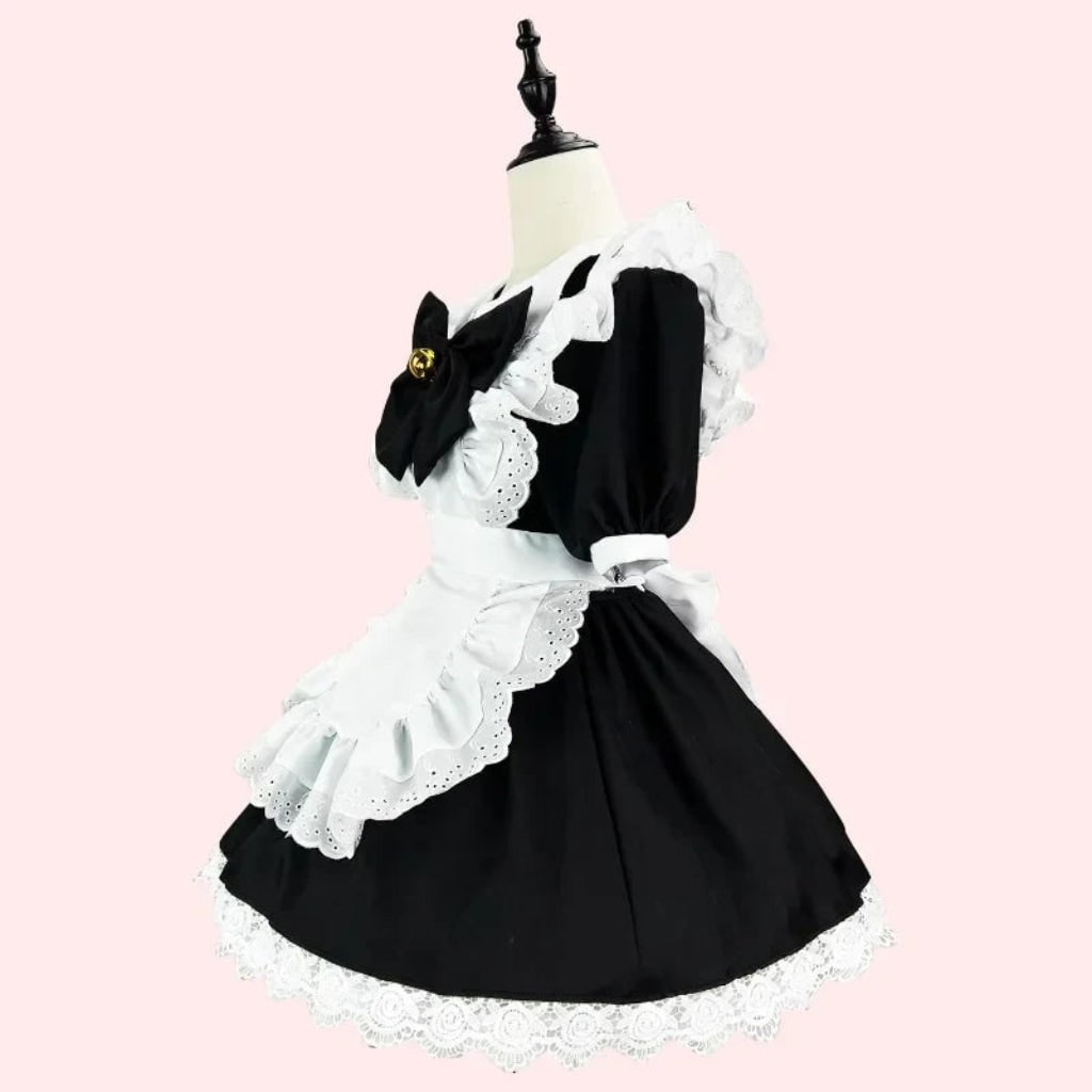 Costume Di Halloween Abito Cameriera Grembiule Volant - Image 3