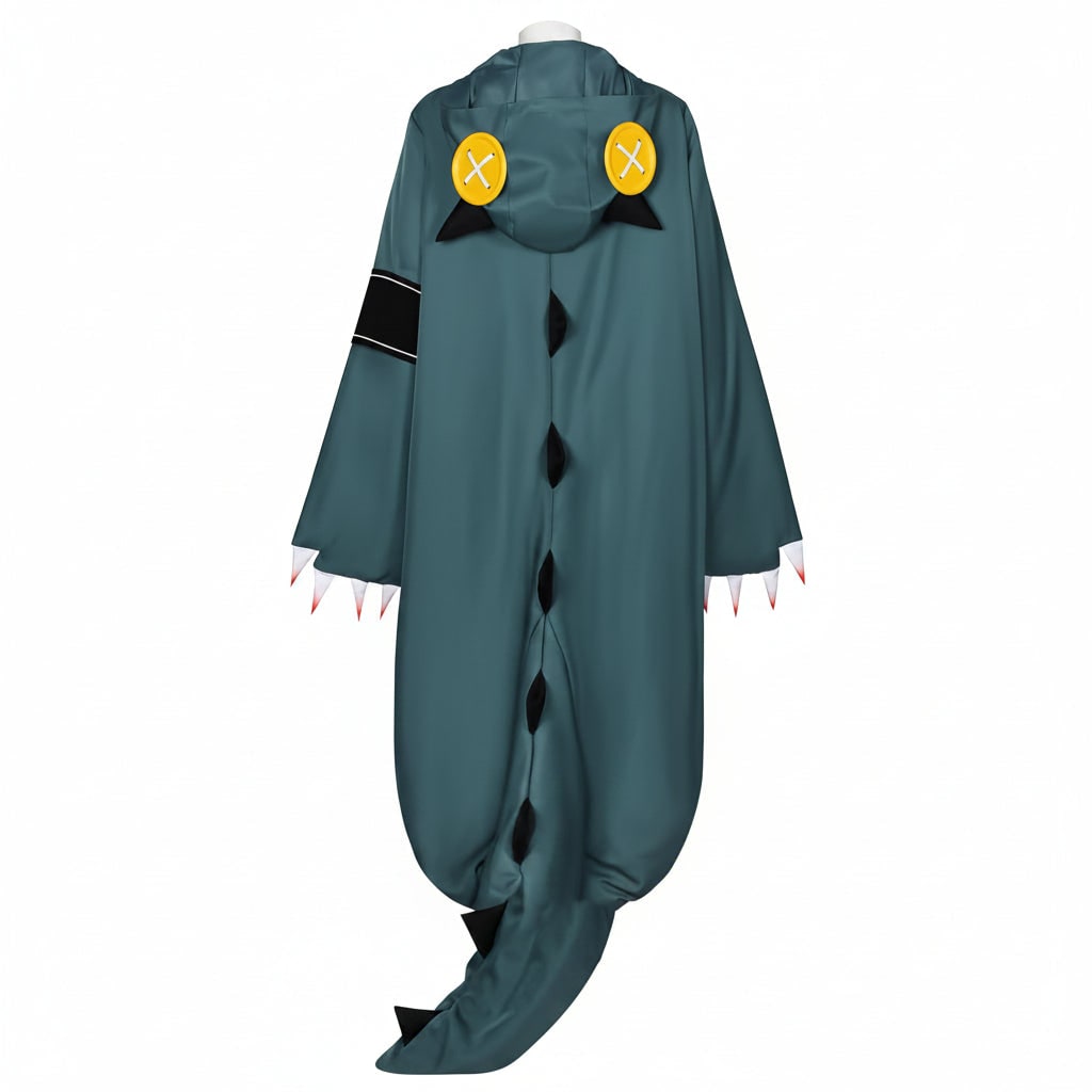 Costume Di Halloween Kigurumi Dinosauro Felpa Zip - Image 4
