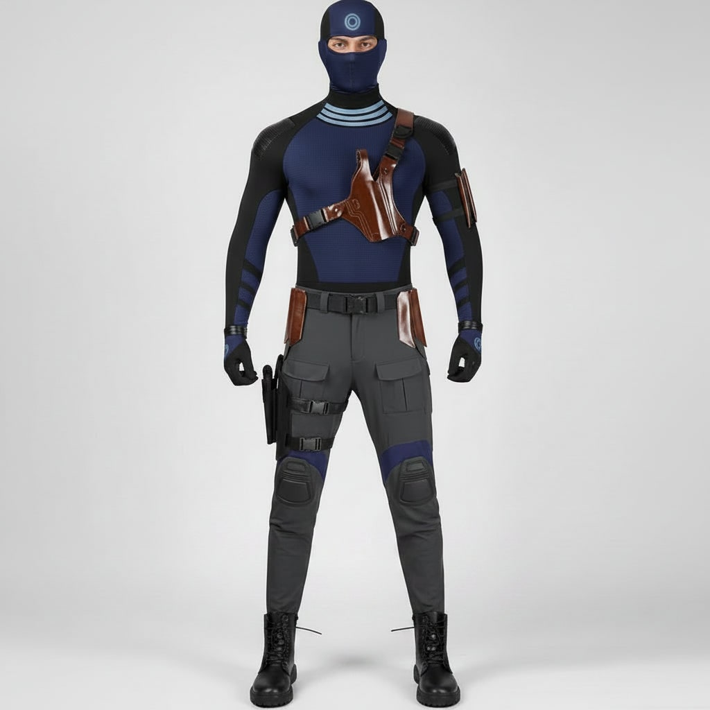 Costume Di Halloween Outfit Tattico Eroe d'Azione - Image 1