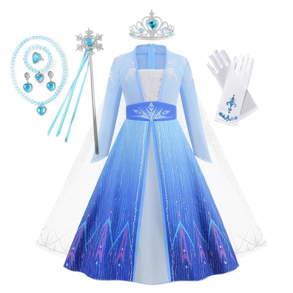 Costume Di Halloween Principessa Accessori Completi - Image 6