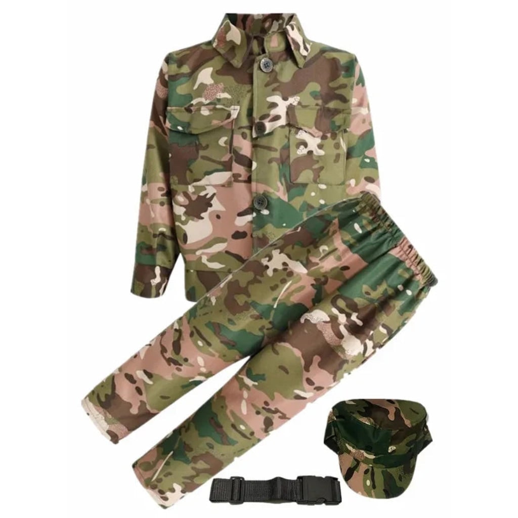 Costume Di Halloween Soldato Bambini Completo - Image 5