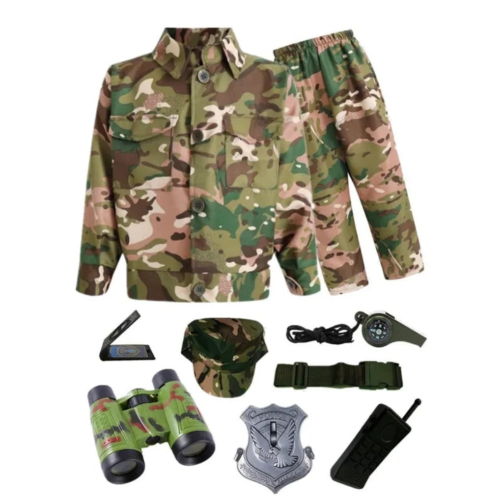 Costume Di Halloween Soldato Bambini Completo - Image 7