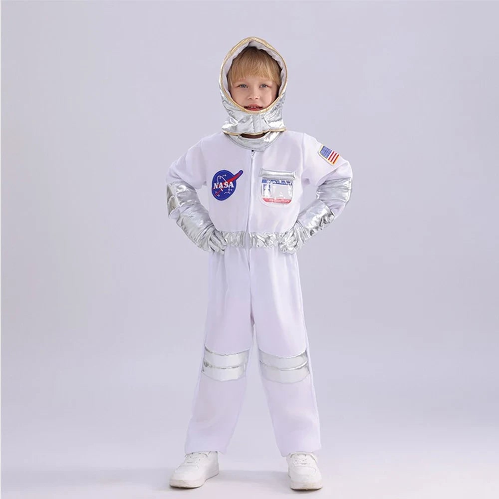 Costume Di Halloween Tuta Astronauta Avventura Spaziale Divertente - Image 2