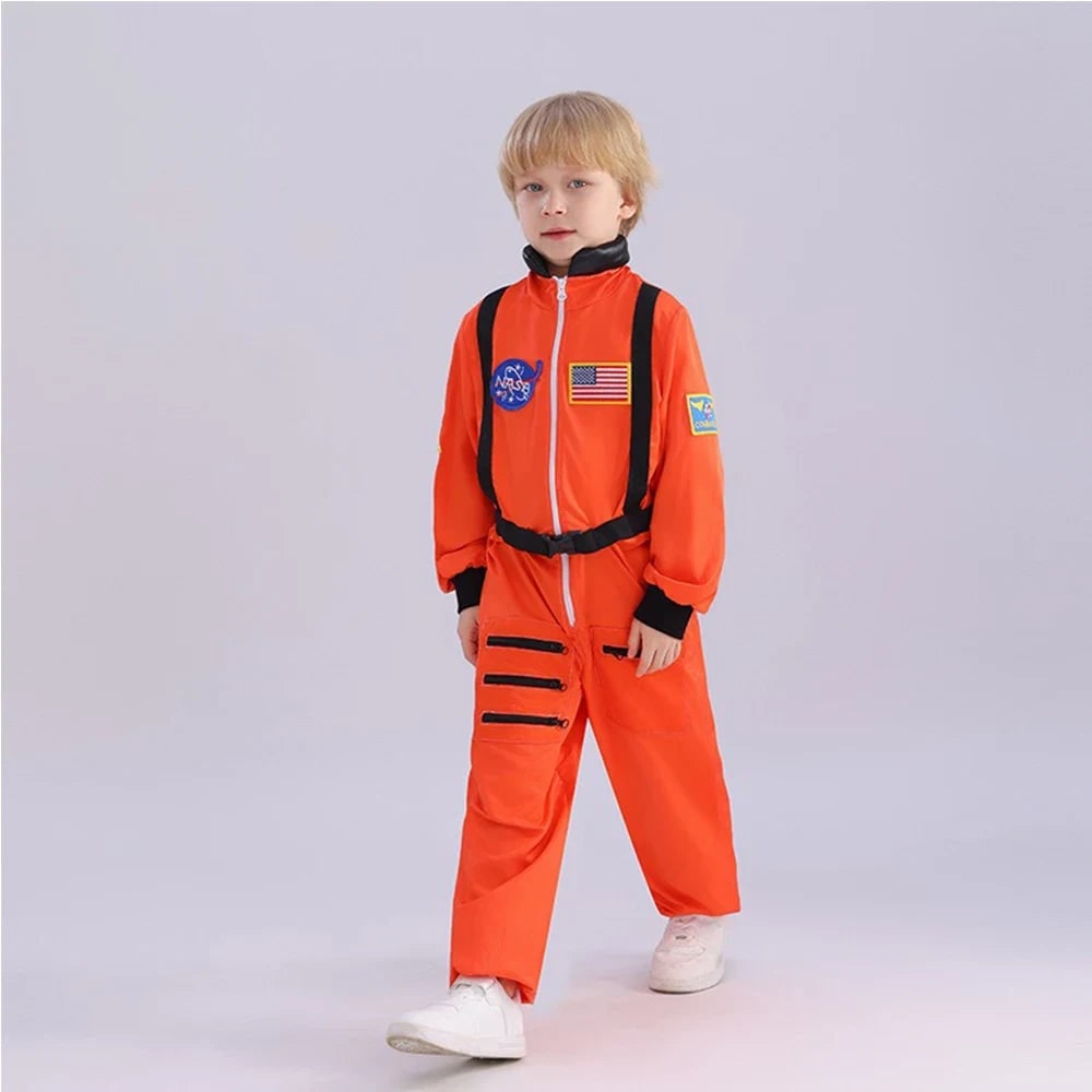 Costume Di Halloween Tuta Astronauta Avventura Spaziale Divertente - Image 3