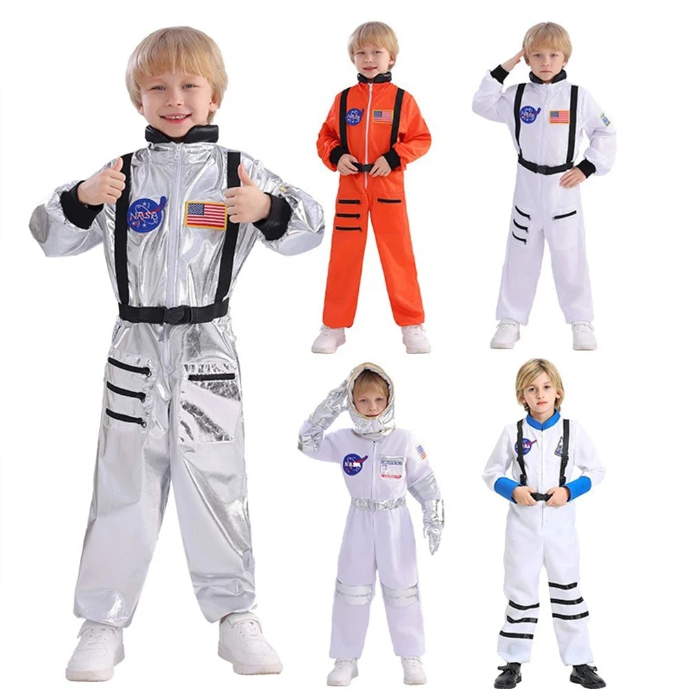 Costume Di Halloween Tuta Astronauta Avventura Spaziale Divertente - Image 5