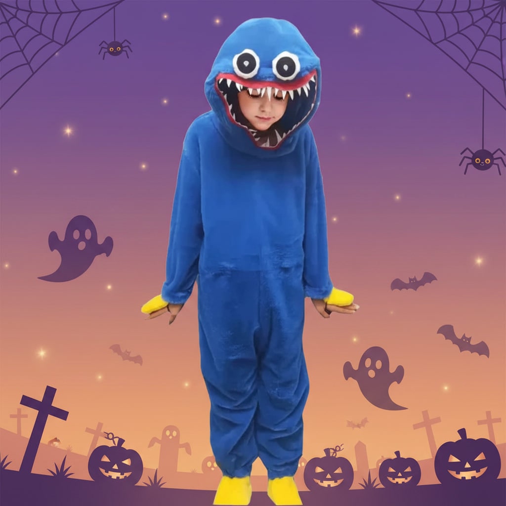 Costume Di Halloween Tuta Integrale Animale Peluche - Image 1