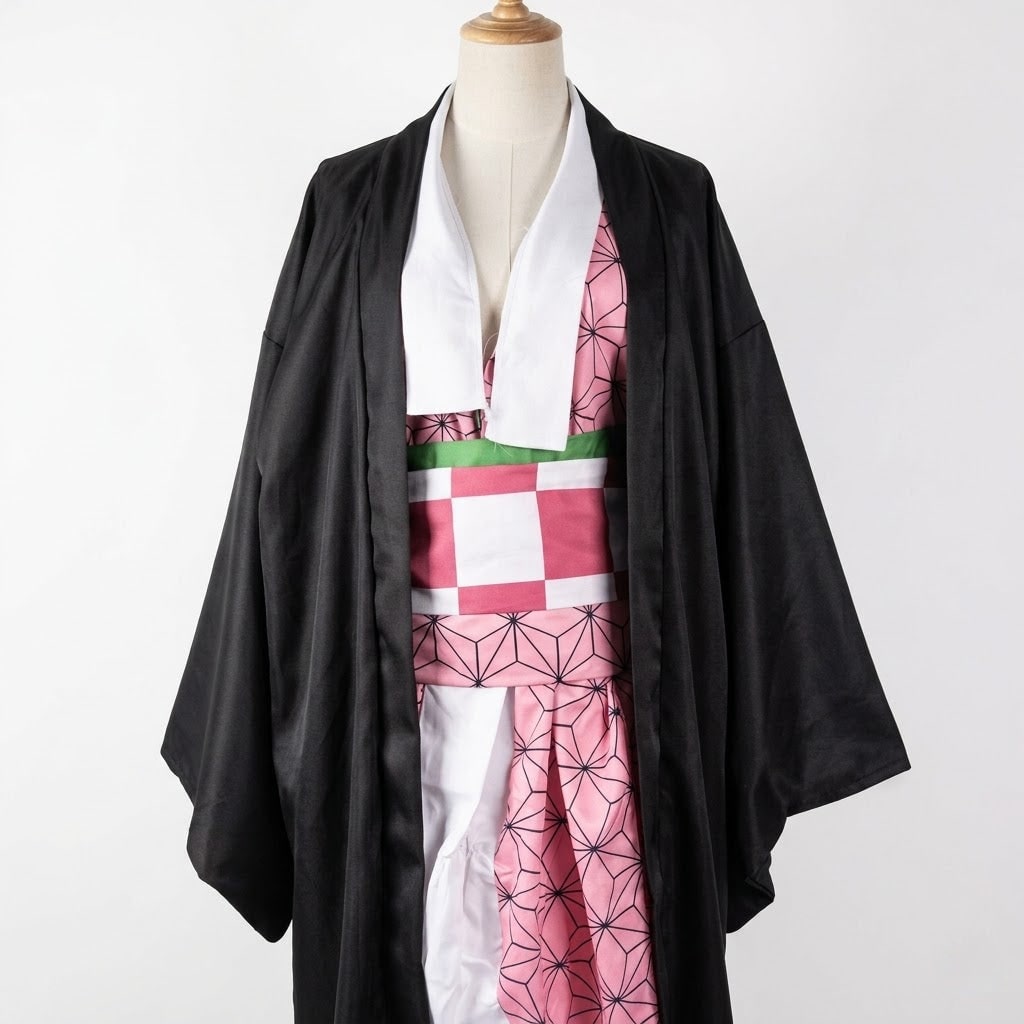 Costume Halloween Bambina Kimono Giapponese Travestimento - Image 2