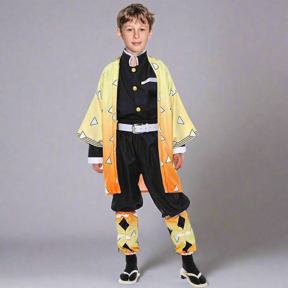 Costume Halloween Bambina Kimono Giapponese Travestimento - Image 7
