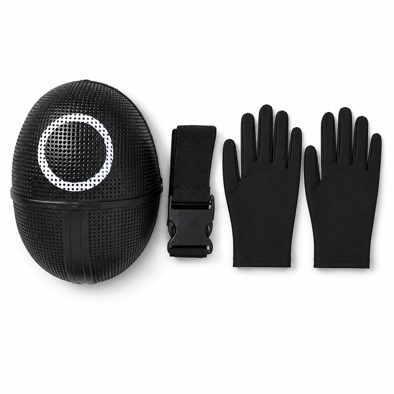 Costume Halloween Bambino Tuta Guardia Con Maschera - Image 5