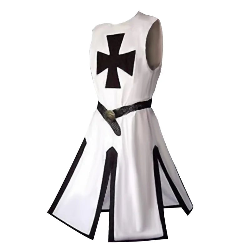 Costume Halloween Cavaliere Mantello Festa Medievale - Image 10