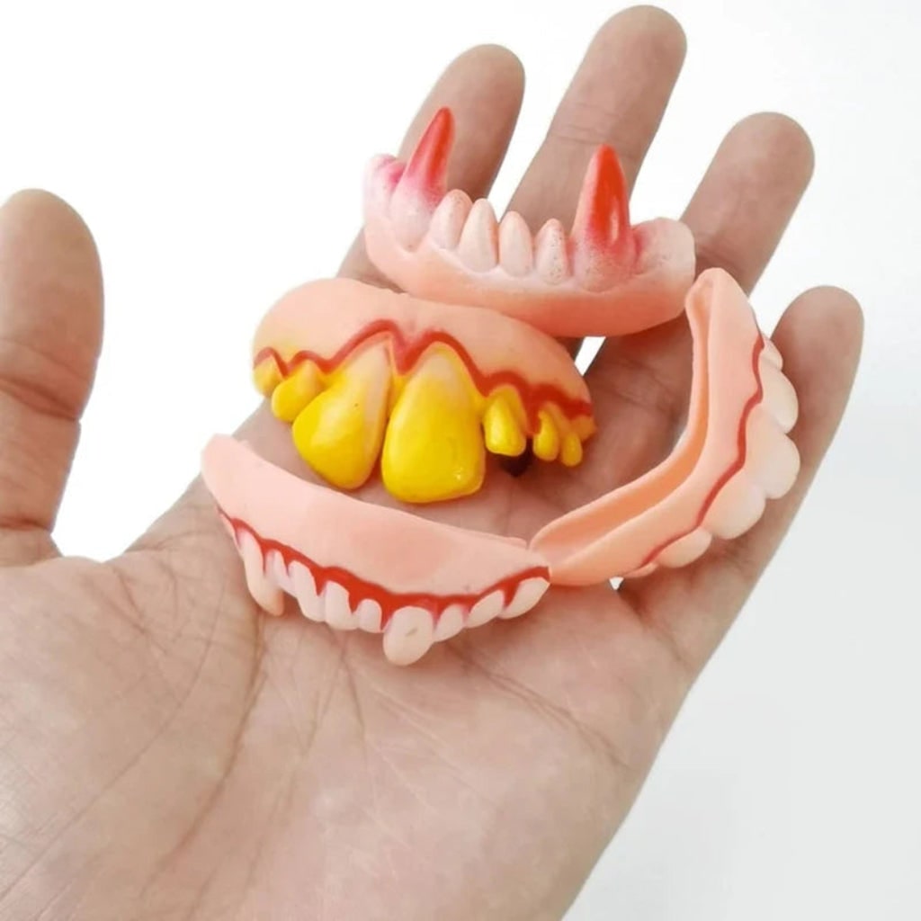 Costume Halloween Denti Finti Divertenti - Image 2