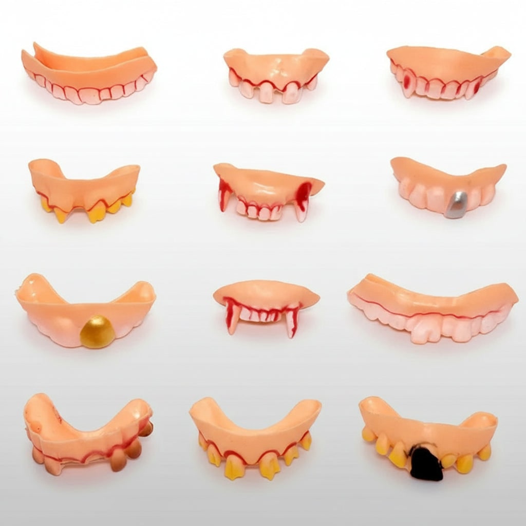 Costume Halloween Denti Finti Divertenti - Image 4