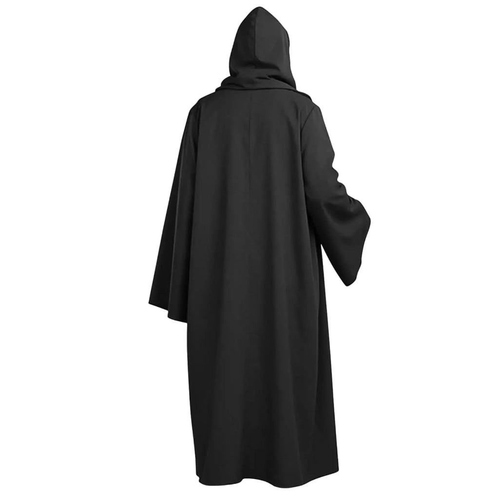 Costume Halloween Mantello Cappuccio Fantasma - Image 3