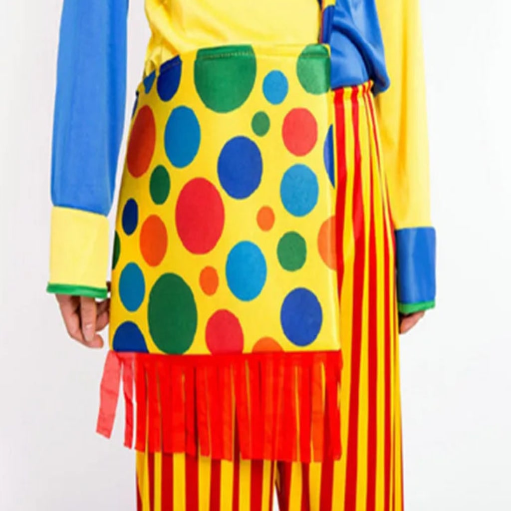 Costume Halloween Outfit Clown Abbigliamento Festa Divertente - Image 6