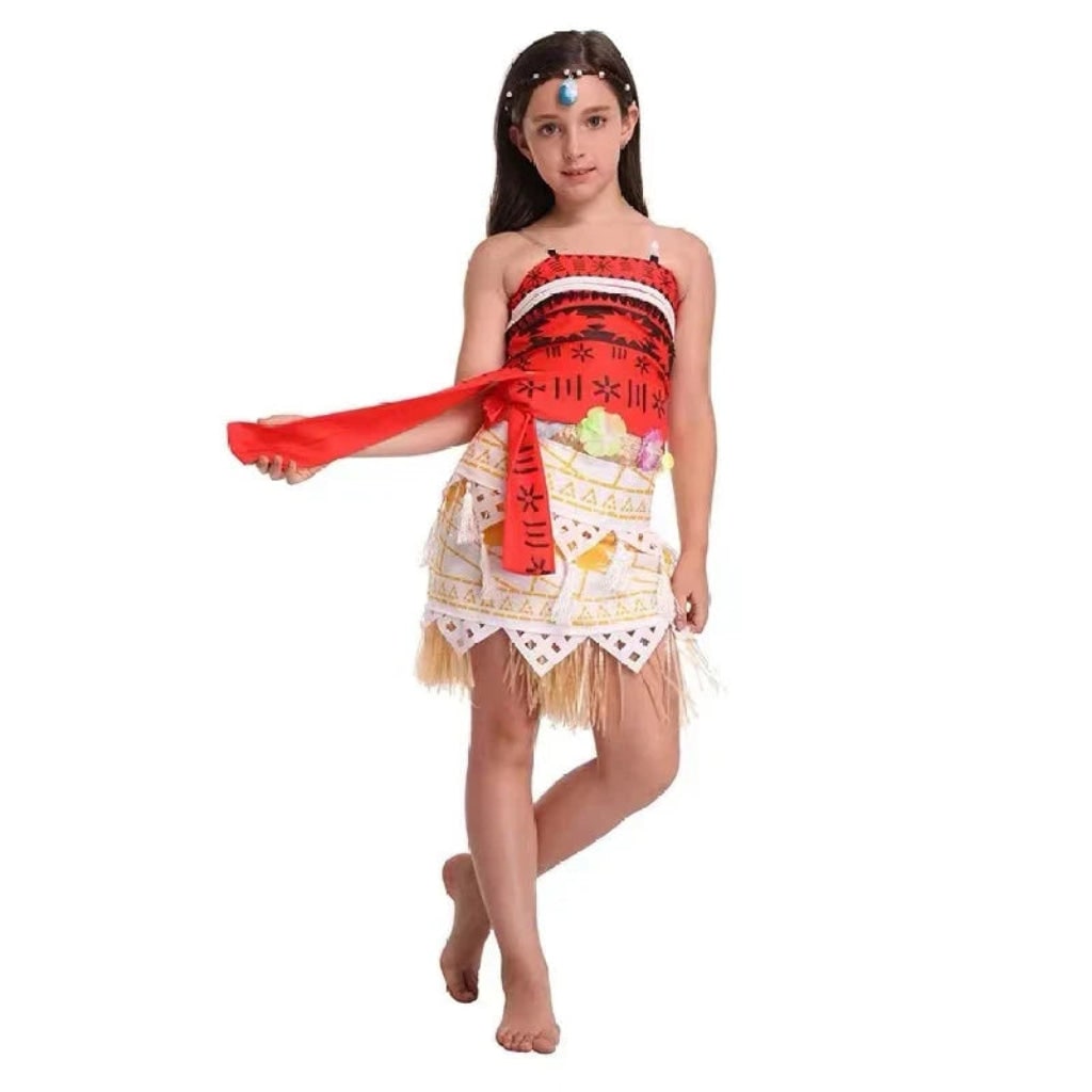 Costume Halloween Outfit Principessa Tema Tropicale - Image 4