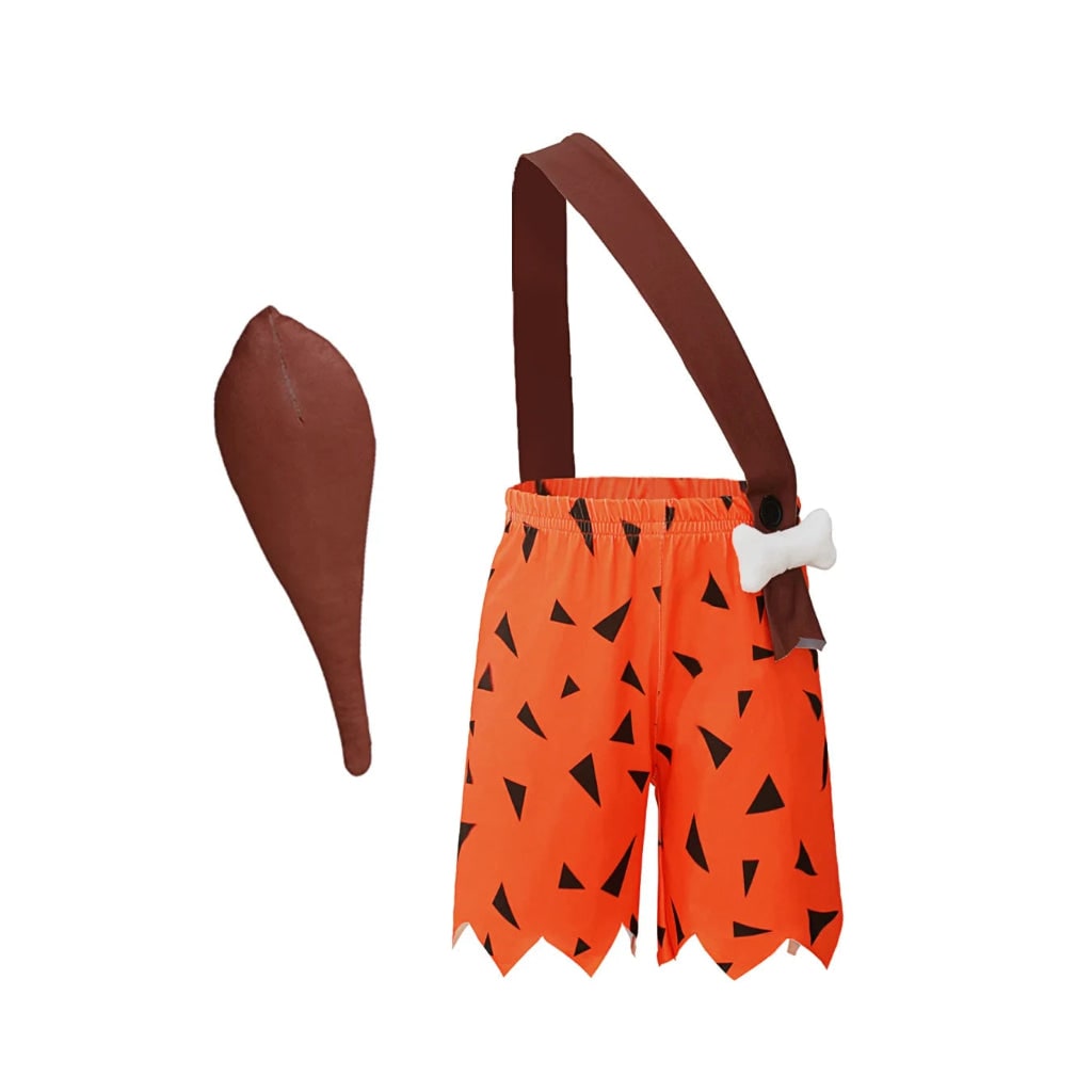 Costume Halloween Pantaloncini Preistorici Accessorio Incluso - Image 2