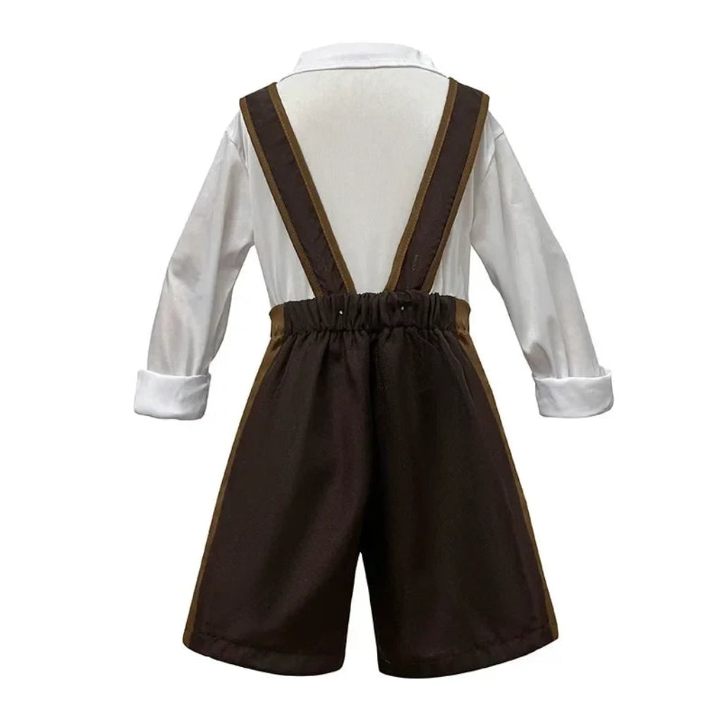 Costume Halloween Tradizionale Bavarese Bretelle - Image 3