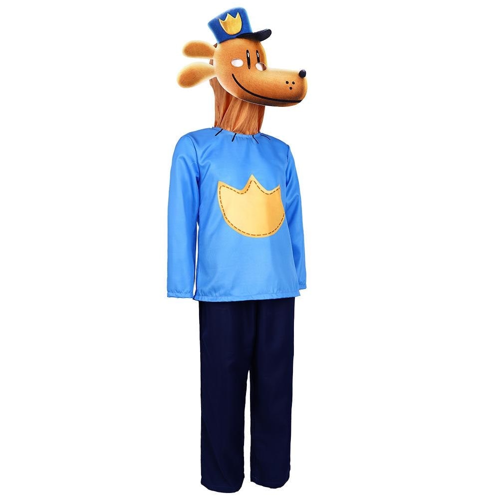 Costumi Halloween Cane Poliziotto Bambino Set Cosplay - Image 6