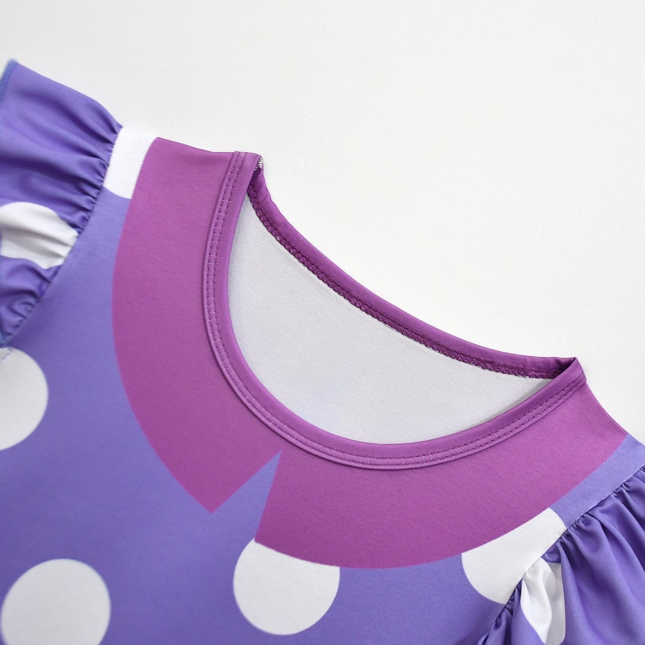 Costumi Halloween Vestito Bambina Pois Carnevale - Image 6