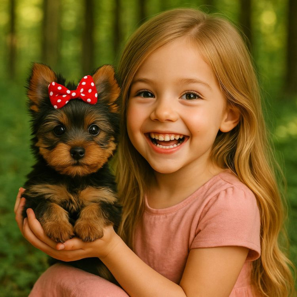 Realistic Interactive Yorkshire Terrier Robot Puppy – Walking & Barking Electronic Pet Toy - Image 4