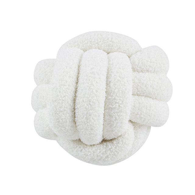 Il Cuscino Knot Bouclé: Cuscino di Lusso in Bouclé con Design a Nodo