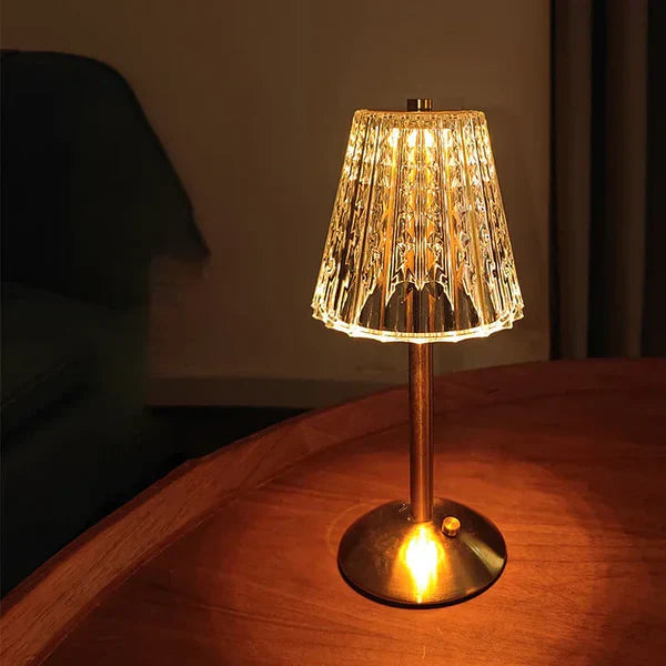 GlowFusion - Lampada da tavolo wireless Kristallen