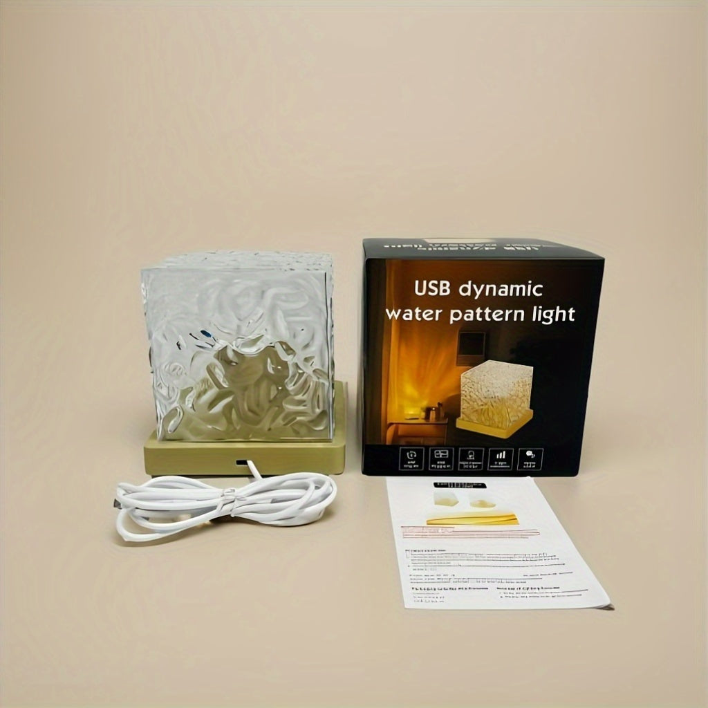 LumiGlow - Acrylic USB Night Lamp with Touch Control