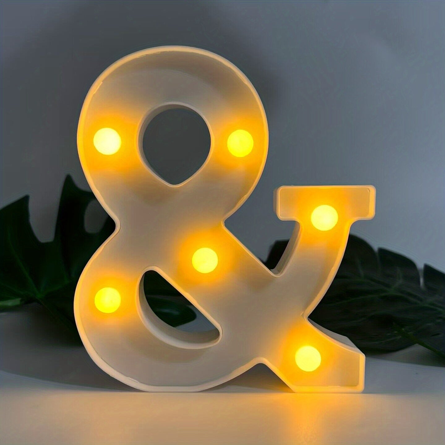 AlphaGlow - LED Decorative Letter Lamp with Battery Power Supply